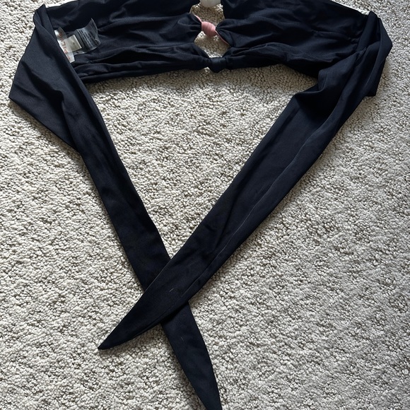 PilyQ Dusty Rose Knot bikini top! - Picture 3 of 5